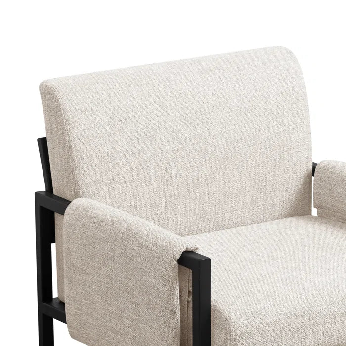 Modern Upholstered Accent Armchair