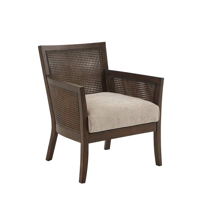 Natural Cane Back and Sides Armchair