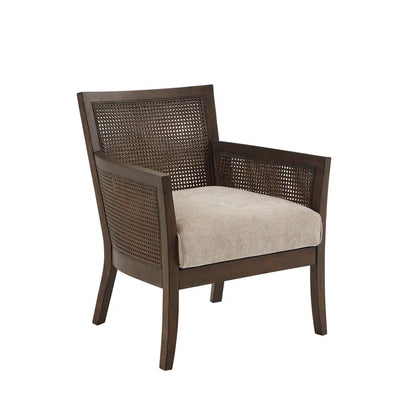 Natural Cane Back and Sides Armchair