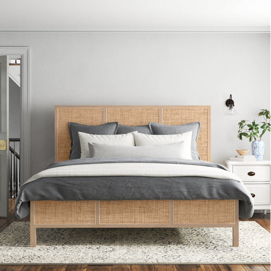 TeakWeave Platform Bed
