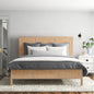 TeakWeave Platform Bed