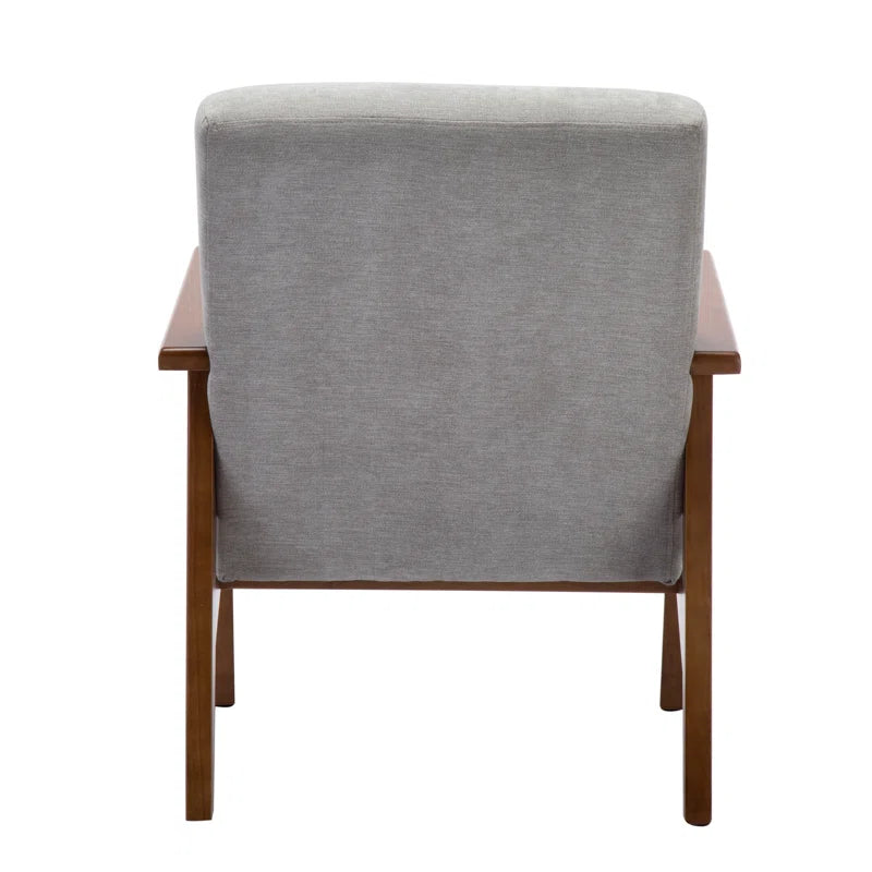 Nomady Accent Chair with Teakwood Frame