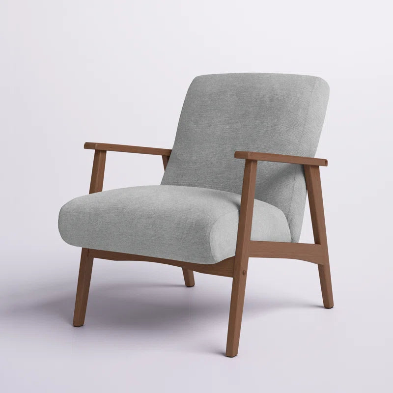Nomady Accent Chair with Teakwood Frame