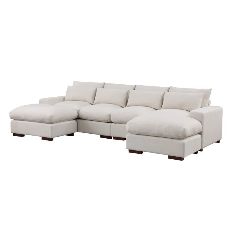 Trio Sectional Upholstered Sofa