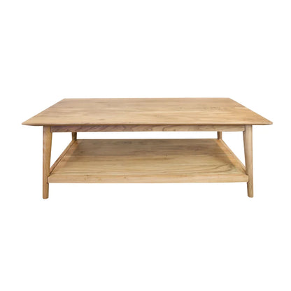Solid Teak Rectangle Coffee Table