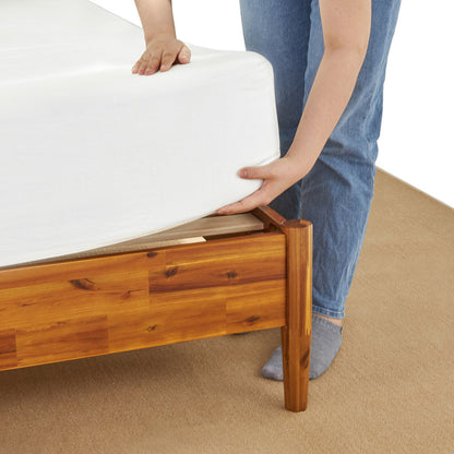 Isla Cane Teakwood Bed