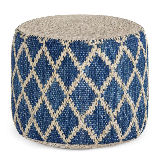 Pare Round Jute Pouf