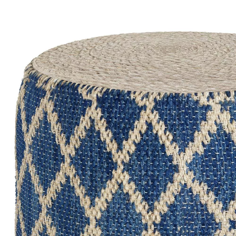 Pare Round Jute Pouf