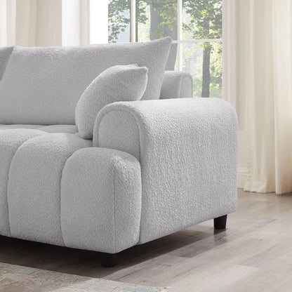 Luxury Modern Tufted Boucle Sofa
