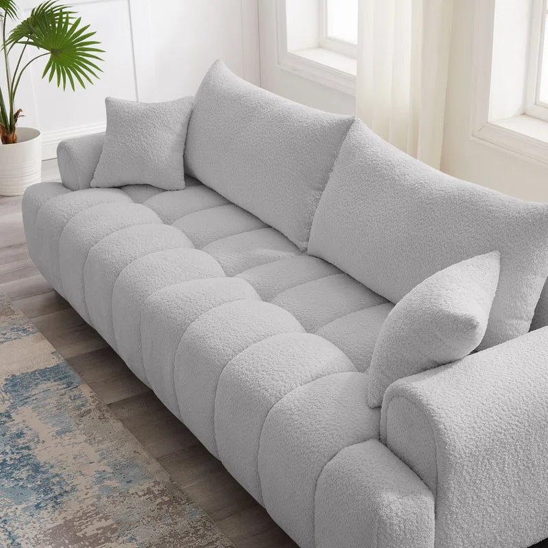 Luxury Modern Tufted Boucle Sofa