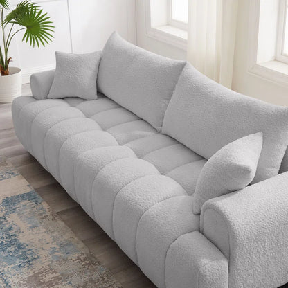 Luxury Modern Tufted Boucle Sofa