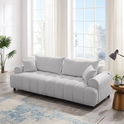 Luxury Modern Tufted Boucle Sofa