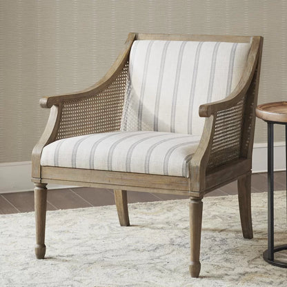 Rattan Farmhouse Accent Chair
