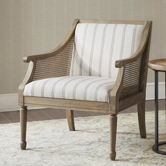 Rattan Farmhouse Accent Chair