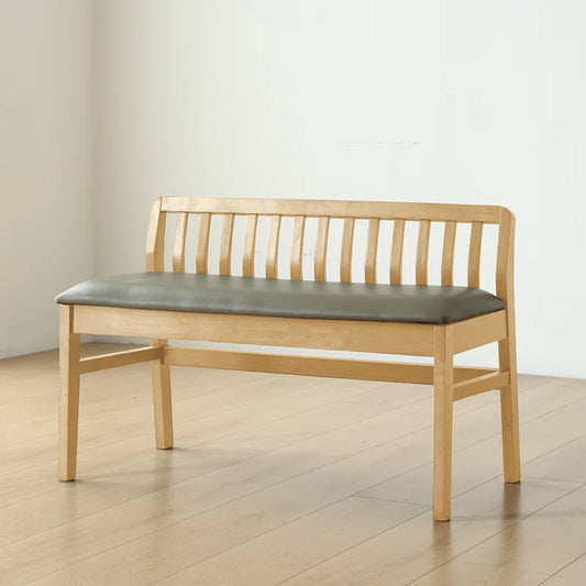 Teakwood Upholstered Bench