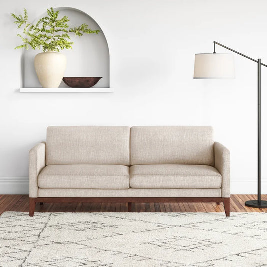Square Arm Upholstered Sofa