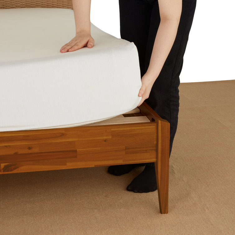 Selina Jute Cord Headboard Bed