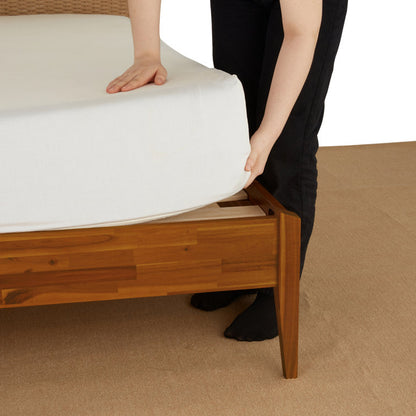 Selina Jute Cord Headboard Bed