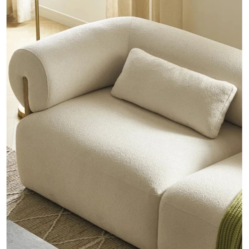 Simple Solid Wood Leisure Sofa