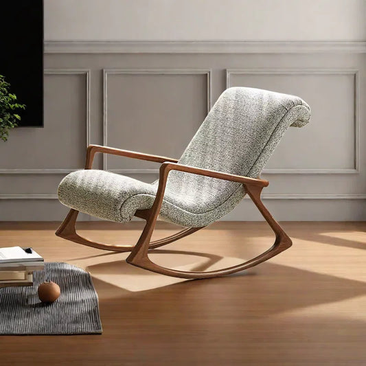 Modern Solid Wood Rocking Chair