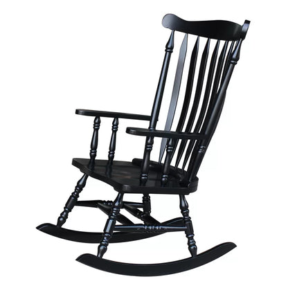 Kive Solid Teak Wood Rocking Chair