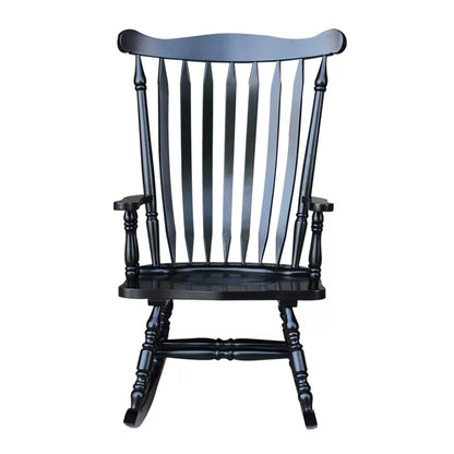 Kive Solid Teak Wood Rocking Chair