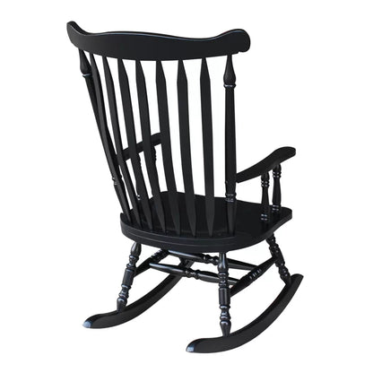 Kive Solid Teak Wood Rocking Chair