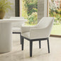 Swan Upholstered Back Armchair