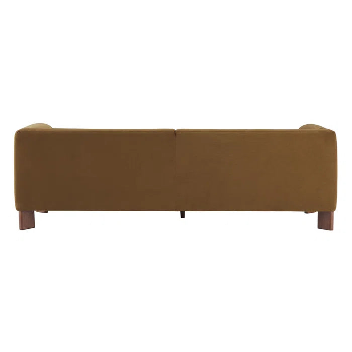 Upholstered Sofa With Solid Wood Leg