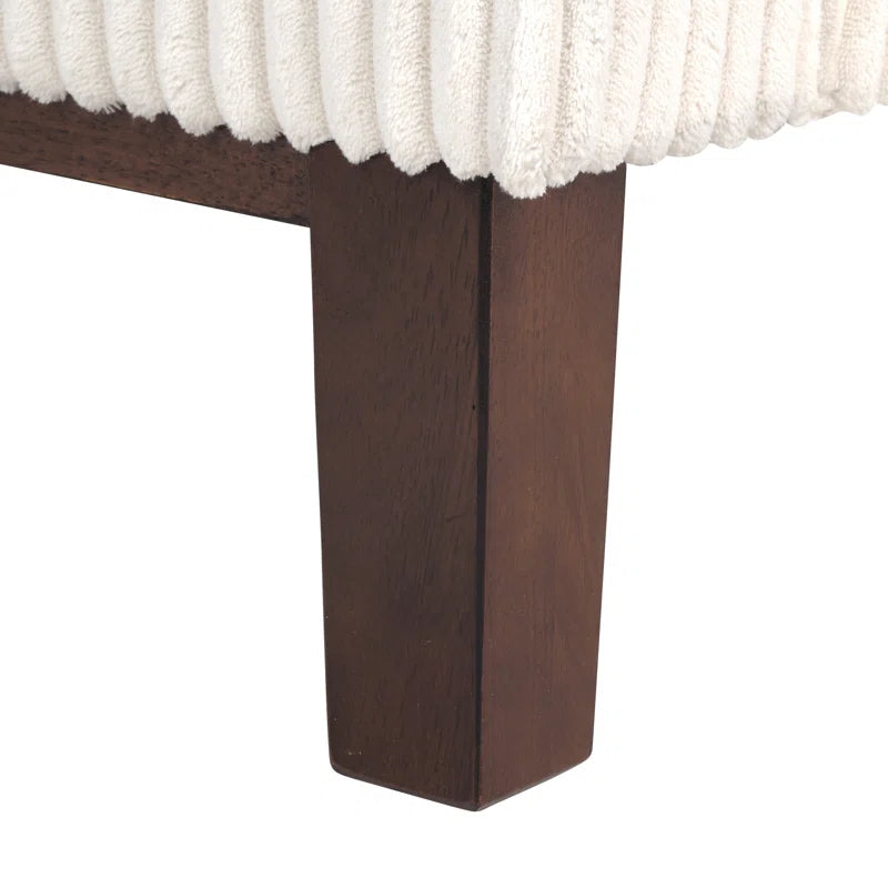 Modern Design Corduroy Upholstered Cushion Sofa